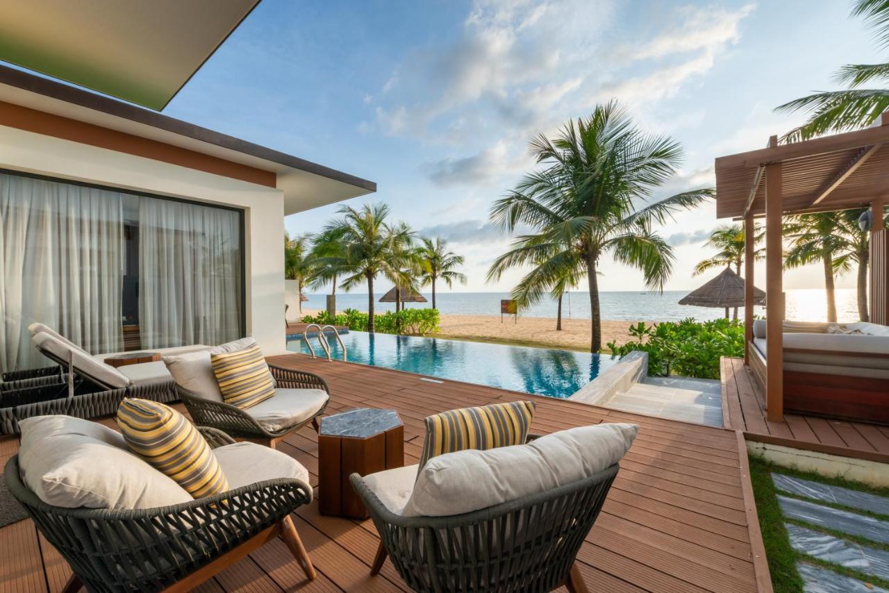 เมอเวนพิค วิลลา แอนด์ เรสซิเดนซ์ ฟู้ก๊วก Hotel ฟู้โกว๊ก ภายนอก รูปภาพ Beachfront Pool Villa