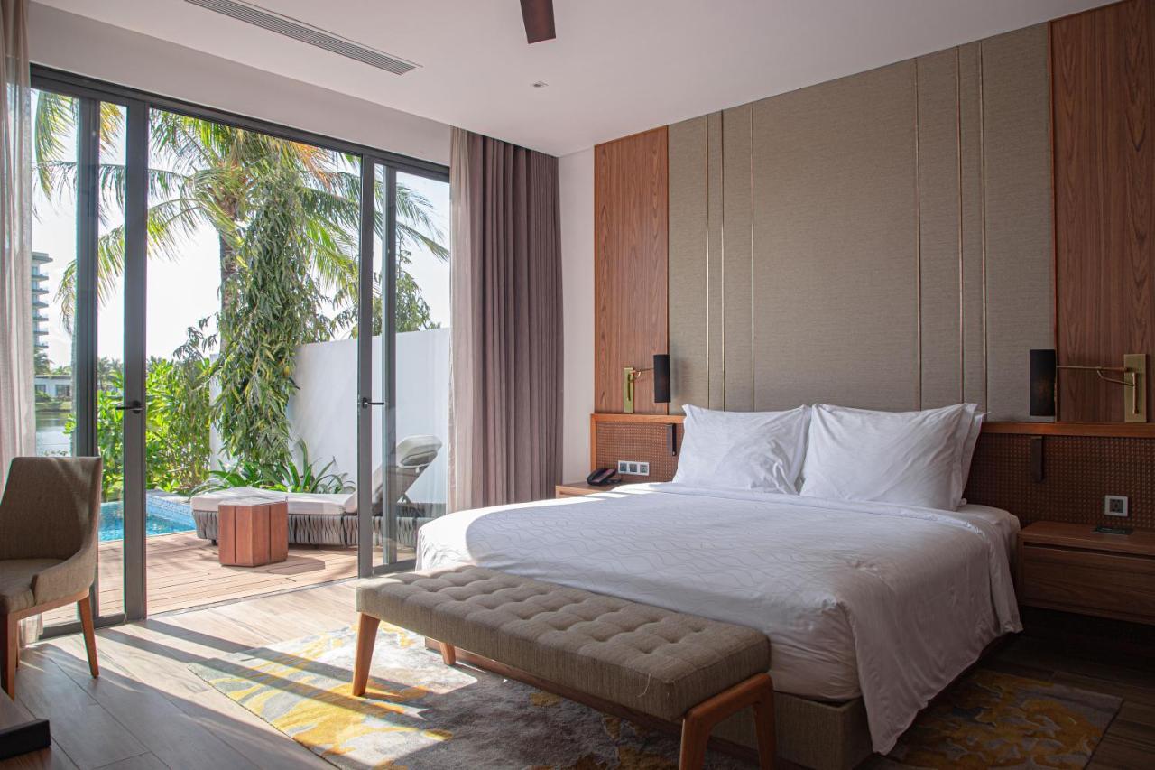 เมอเวนพิค วิลลา แอนด์ เรสซิเดนซ์ ฟู้ก๊วก Hotel ฟู้โกว๊ก ภายนอก รูปภาพ A bedroom at the hotel