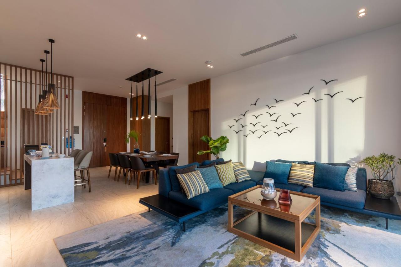 เมอเวนพิค วิลลา แอนด์ เรสซิเดนซ์ ฟู้ก๊วก Hotel ฟู้โกว๊ก ภายนอก รูปภาพ A living room in a condominium
